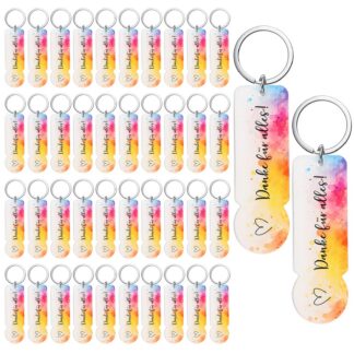 Akrüülist ostukäru žetoon-võtmehoidja, 1 tk