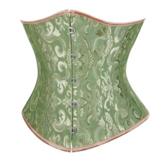 Paeltega korsett naistele, roheline (XL)