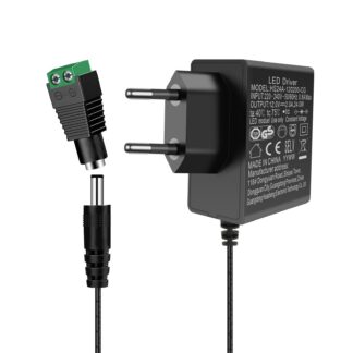 Toiteplokk LED-ribale ja kaamerale (12V, 2A, 24W)