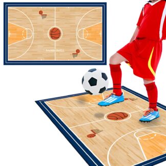 Libisemisvastane jalgpalli treeningmatt (60x90cm)