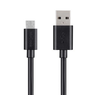 Micro-USB kaabel, must (3m)
