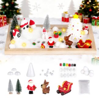 Jõuluteemaline meisterdamiskomplekt voolimismassiga