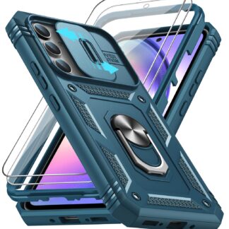 Samsung Galaxy A54 5G telefonikaaned ja ekraanikaitsmed, sinine (2tk)