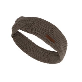 Villane kootud peapael naistele, cappuccino