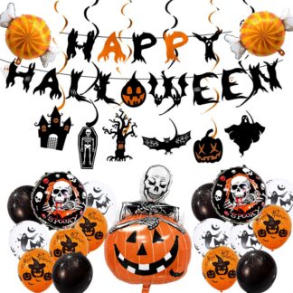 Halloweeni fooliumõhupallide komplekt