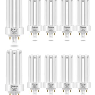 4-viiguline säästupirn, soe valgus (10tk, 26W)