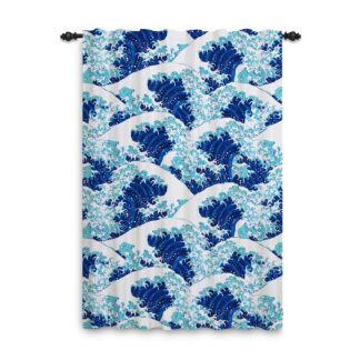 Pimenduskardin, mereroheline (105x160cm)