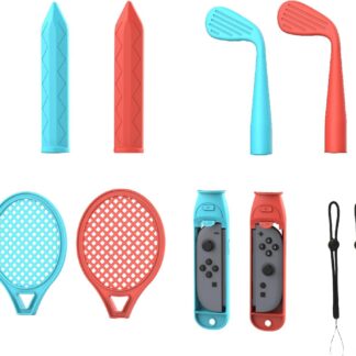 Mängukonsooli sporditarvikute komplekt