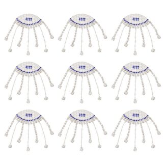 Pärlitega triigitavad kaunistused (10tk)