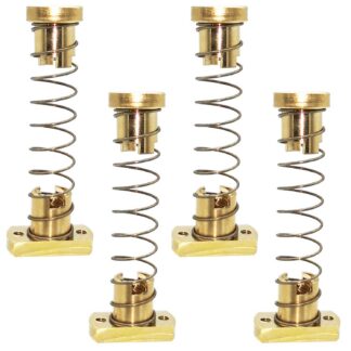 Tagasilöögivastased messingist mutrid 3D-printerile (4 komplekti, 8mm)