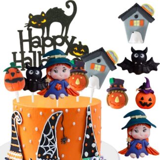 Halloweeni koogikaunistused (6tk)