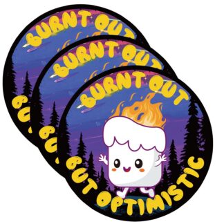 Veekindlad matid kleepsud (3tk, 5cm)