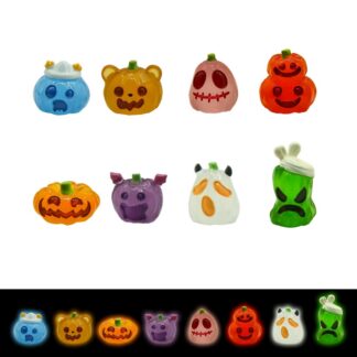 Helendavad Halloweeni figuurid autole (8tk)