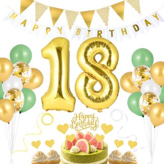 Sünnipäeva dekoratsioonide komplekt, 50. juubel (39tk)