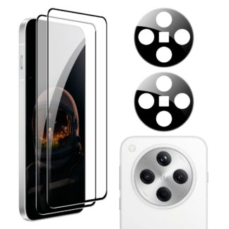 OPPO Find X8 karastatud klaasist ekraani- ja kaamerakaitse, 9H (4tk)