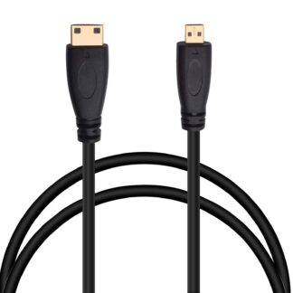 Micro HDMI - Mini HDMI kaabel, must (150cm)