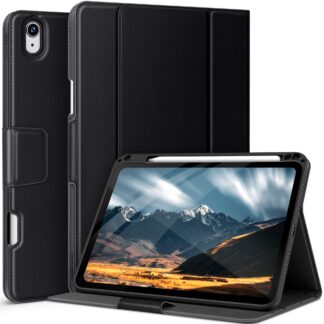 iPad Air kaaned, must, pliiatsihoidjaga (28cm / 27.5cm)