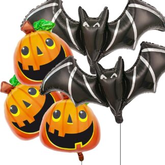 Fooliumist õhupallid, Halloweeni teemaline (5tk)
