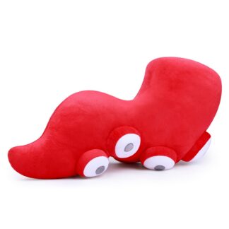 Kaheksajala pehme mänguasi-kindad, punane (61cm)