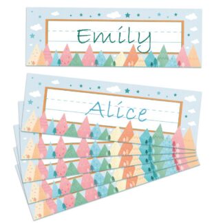 Kleebitavad nimesildid, mäed (40tk)