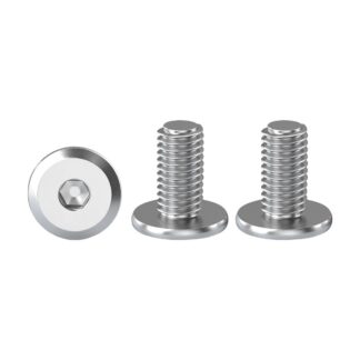 Roostevabast terasest sisekuuskantkruvid (20tk, M5x12mm)