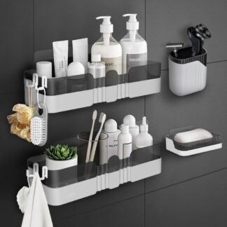 Duširiiulite komplekt seina kleebitav, plastikust