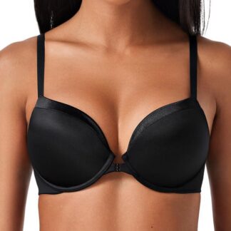 Push-up tugikaartega rinnahoidja, must (s. 70B)