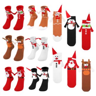 Magnetilised jõulusokid (6 paari)