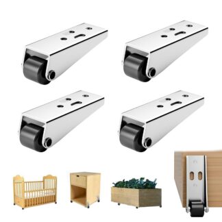 Vaiksed pöörlevad mööblirattad (4tk)