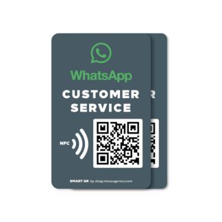 Kohandatavad NFC ja QR koodiga kleebised (2tk, 12x8cm)