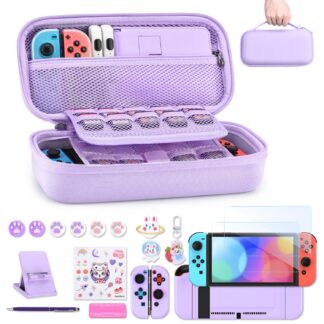 Nintendo Switch tarvikute komplekt, lilla