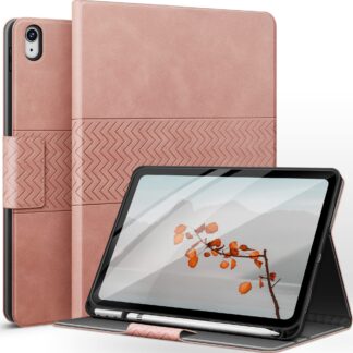 iPad kaaned, roosa, pliiatsihoidjaga (10. gen, 27.5cm)