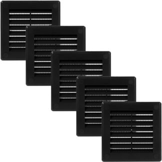 Ventilatsioonirest, pruun (5tk, 25x25cm)