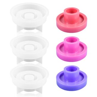 Silikoonist vormid küünlajalgadele (3tk)