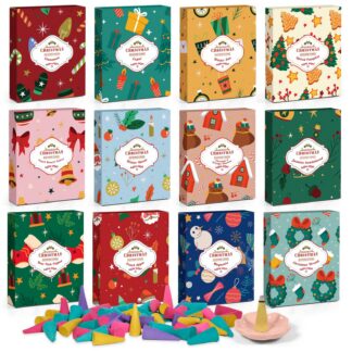 Viirukikoonuste komplekt hoidikuga, 8 lõhna