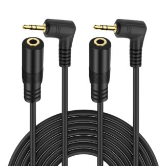 Audio pikendusjuhe, 90-kraadine (2tk, 180cm)