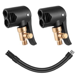 Rehvi ventiili adapterid ja voolik (2tk, 8mm, 17.5cm)