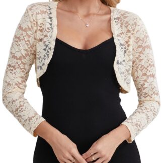 Naiste bolero, aprikoosikarva (s. 46-48)