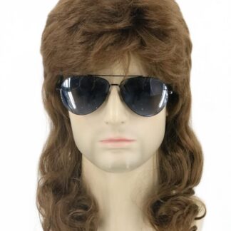 Pruun lokkis parukas