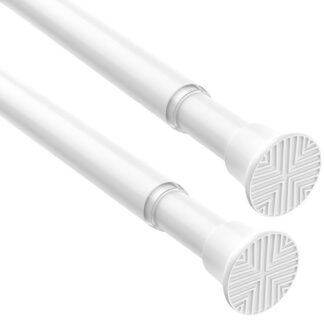 Pikendatav kardinapuu, valge (2tk, 46-90cm)