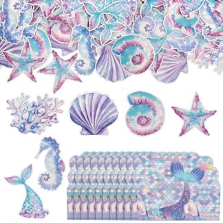 Merineitsi teemaline konfeti, värviline (100tk)