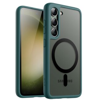 Samsung Galaxy S23 telefonikaaned, magnetilised, tumeroheline