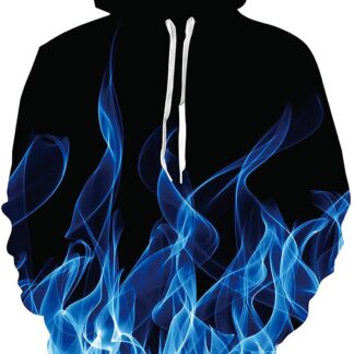 Voodriga unisex pusa, 3D trükiga, suurus L