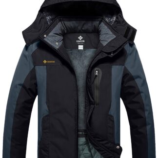 Veekindel suusajope meestele, must ja hall (XL)