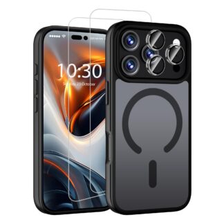 iPhone 17 Pro telefonikaaned, magnetilised, must