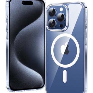 Telefonikaaned iPhone 15 Pro, magnetiline, läbipaistev (15.5cm)