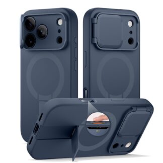 iPhone 17 Pro Max telefonikaaned, magnetilised, tumesinine