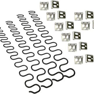 Diivanivedrud koos kinnitusklambritega (4tk, 51cm, 4mm)