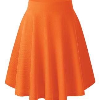 Naiste A-lõikeline seelik, oranž (S)