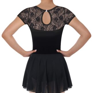 Naiste balleti trikoo pitsi ja seelikuga (M)